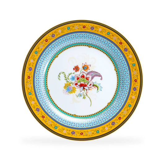 Emperor's Garden 10.5" Fine Porcelain Dinner Plate - Set of 4