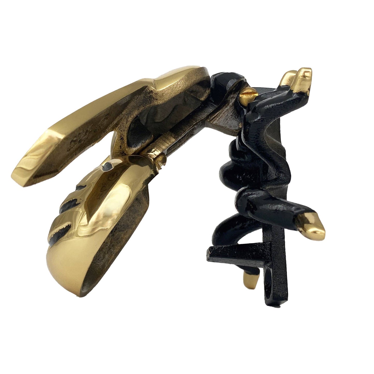 Bumblebee Door Knocker: Standard / Brass