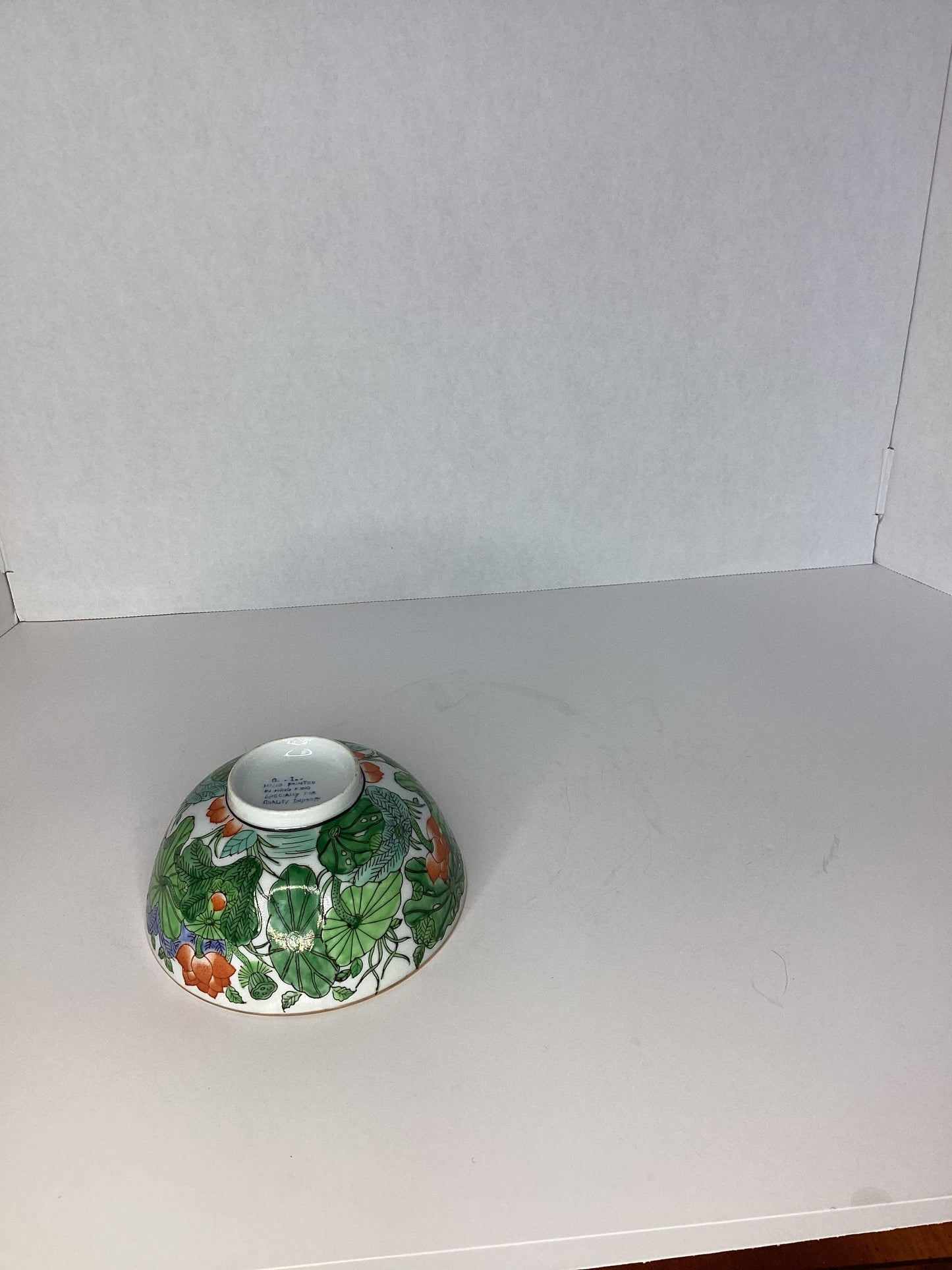 Porcelain Water Lilly Bowl