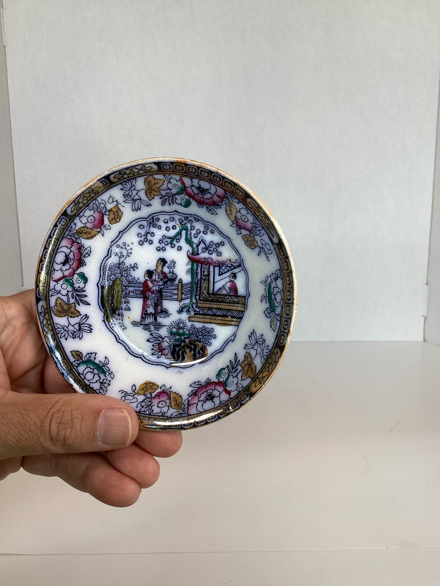 Chinoiserie Saucer