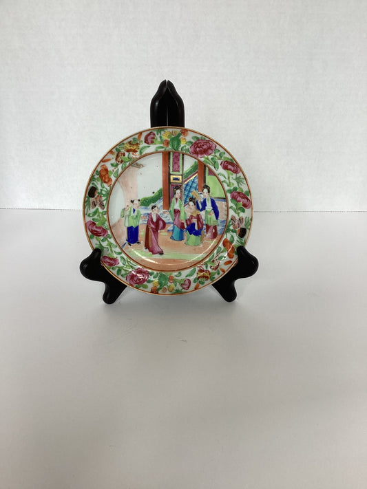 Molly - Antique Plate - Rose Canton