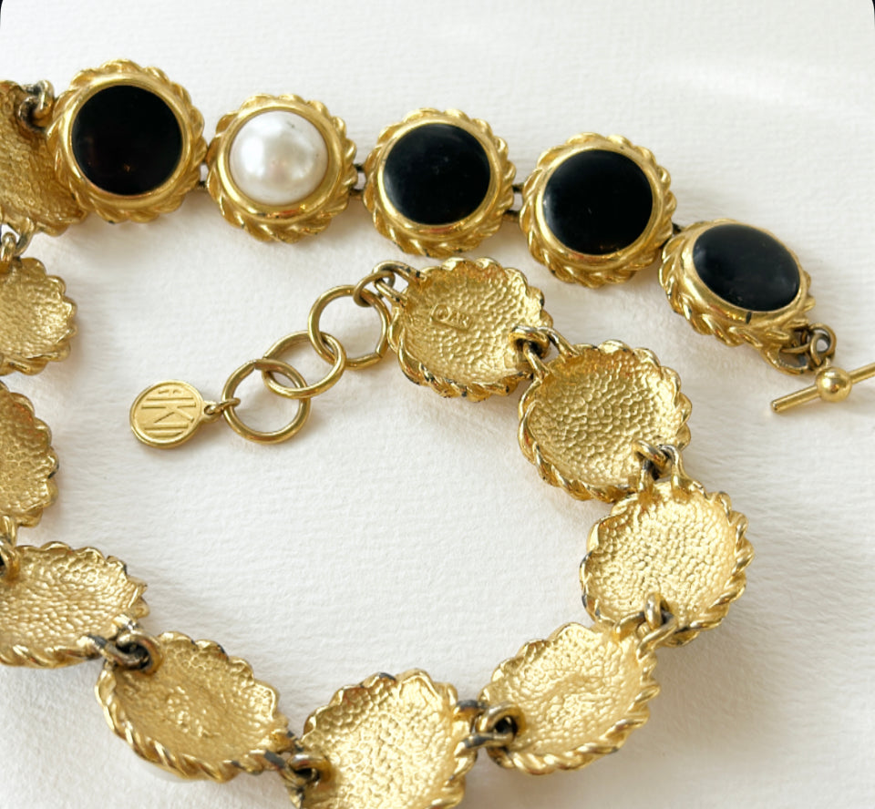 Vintage signed Ann Klein necklace