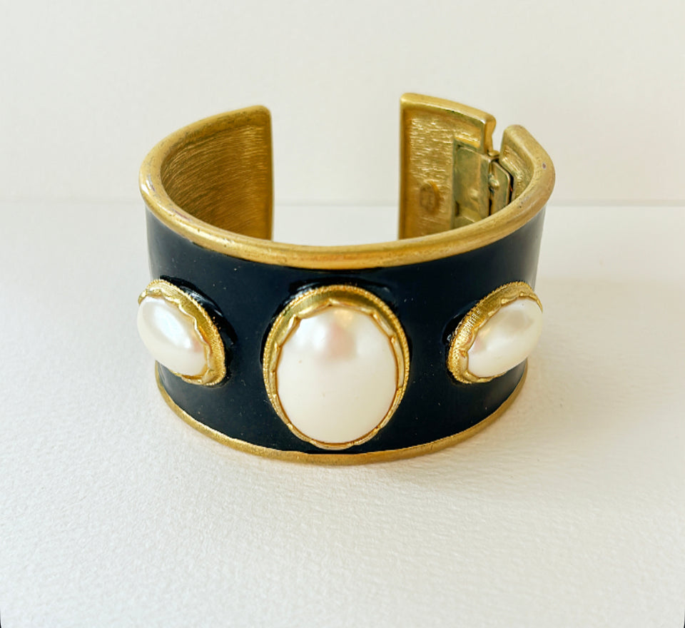 Vintage Signed Kenneth Lane Cuff