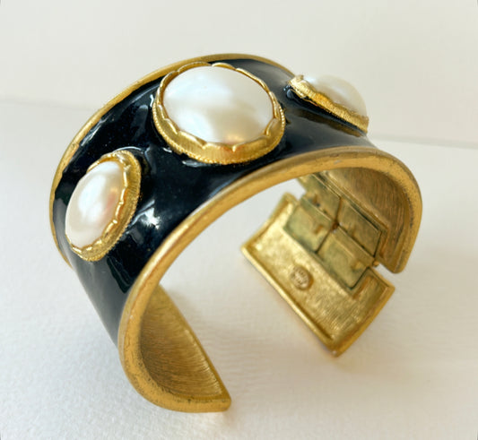 Vintage Signed Kenneth Lane Cuff