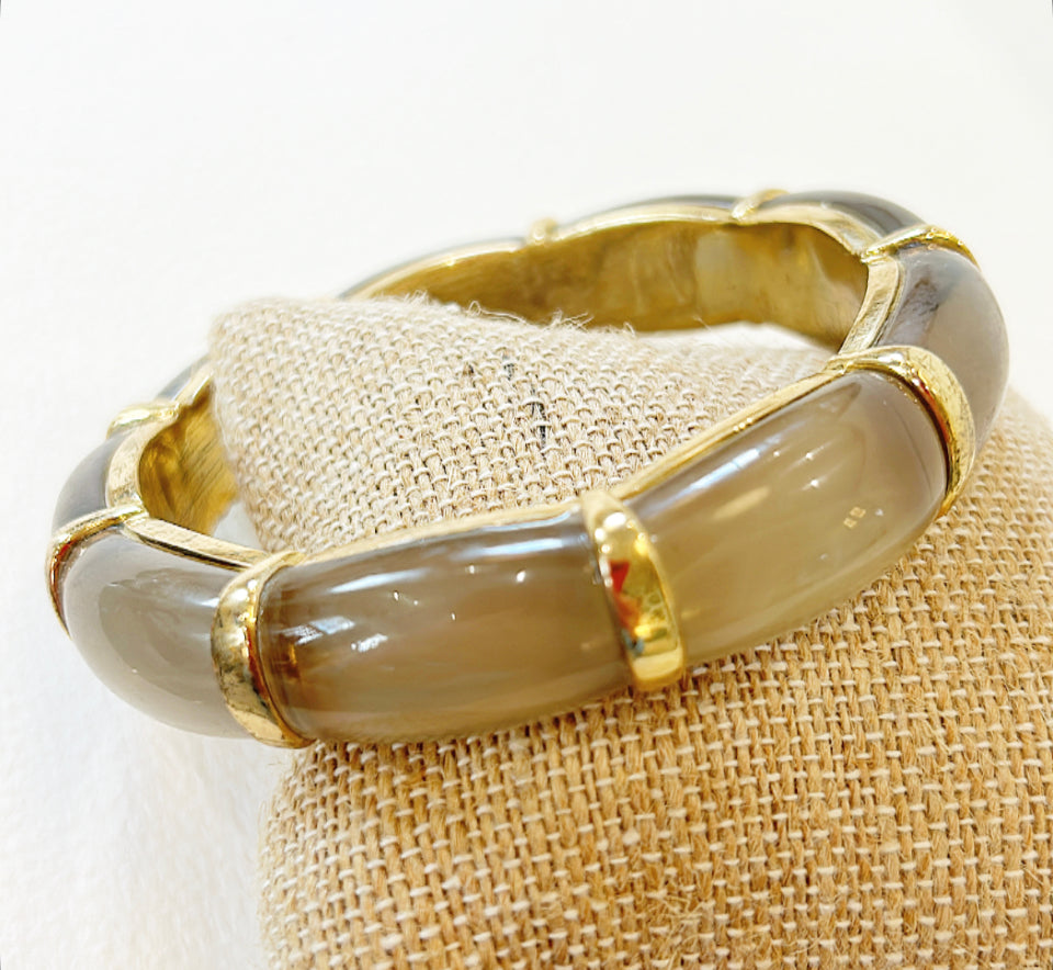 Vintage signed J Crew acrylic bracelet