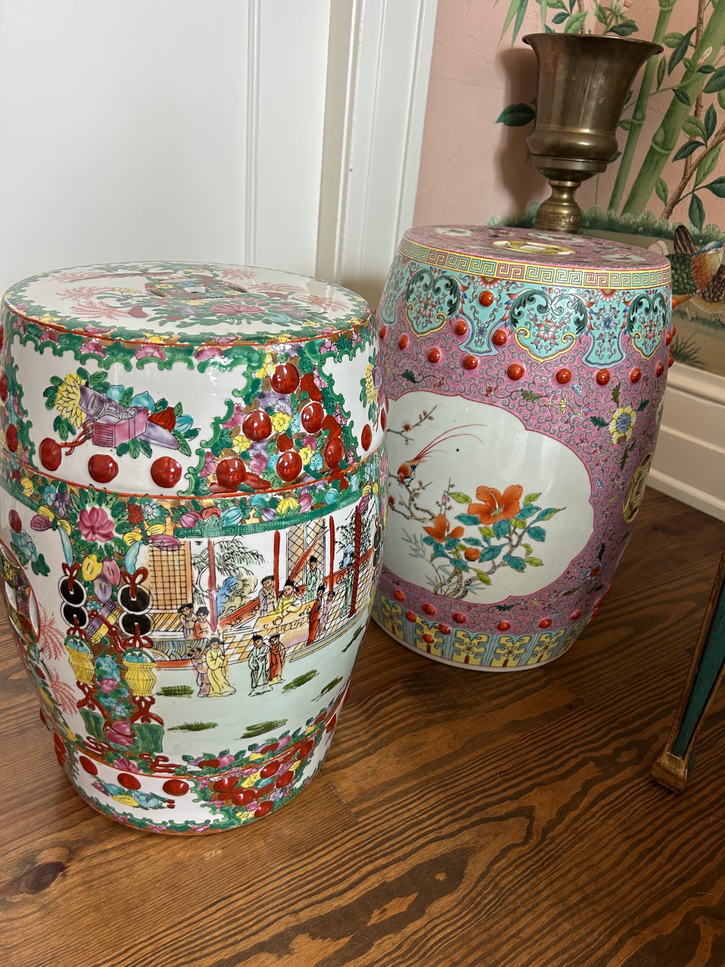 Izzy - Vintage Garden Stool - Large