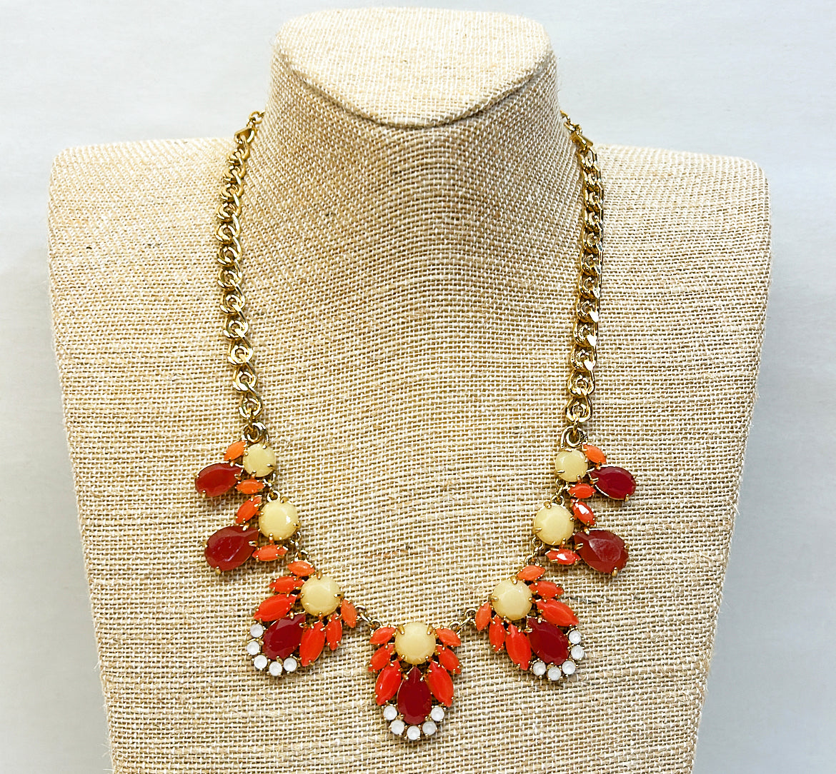 Vintage Kate Spade New York signed statement necklace.
