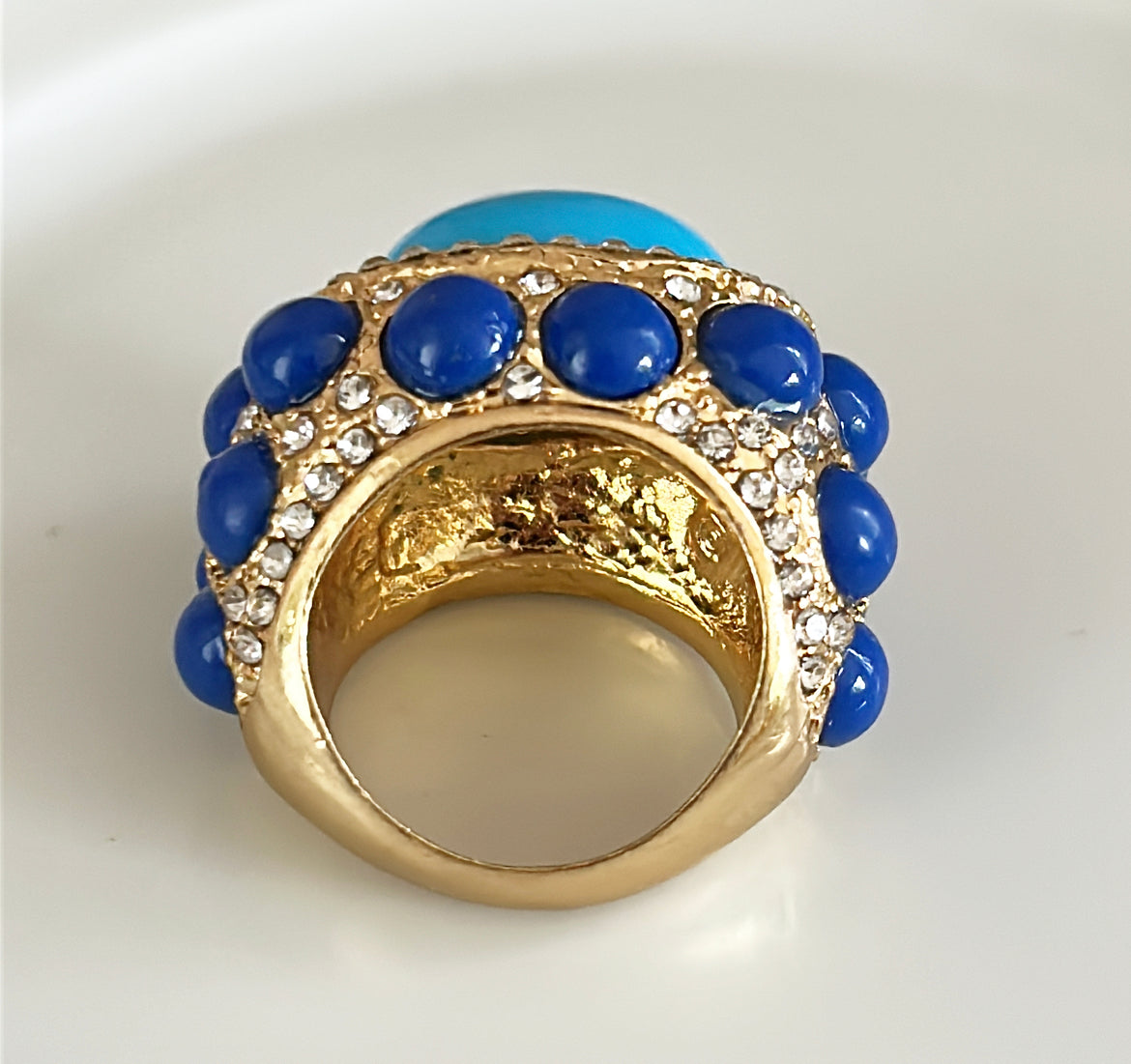 Extra large cocktail statement ring