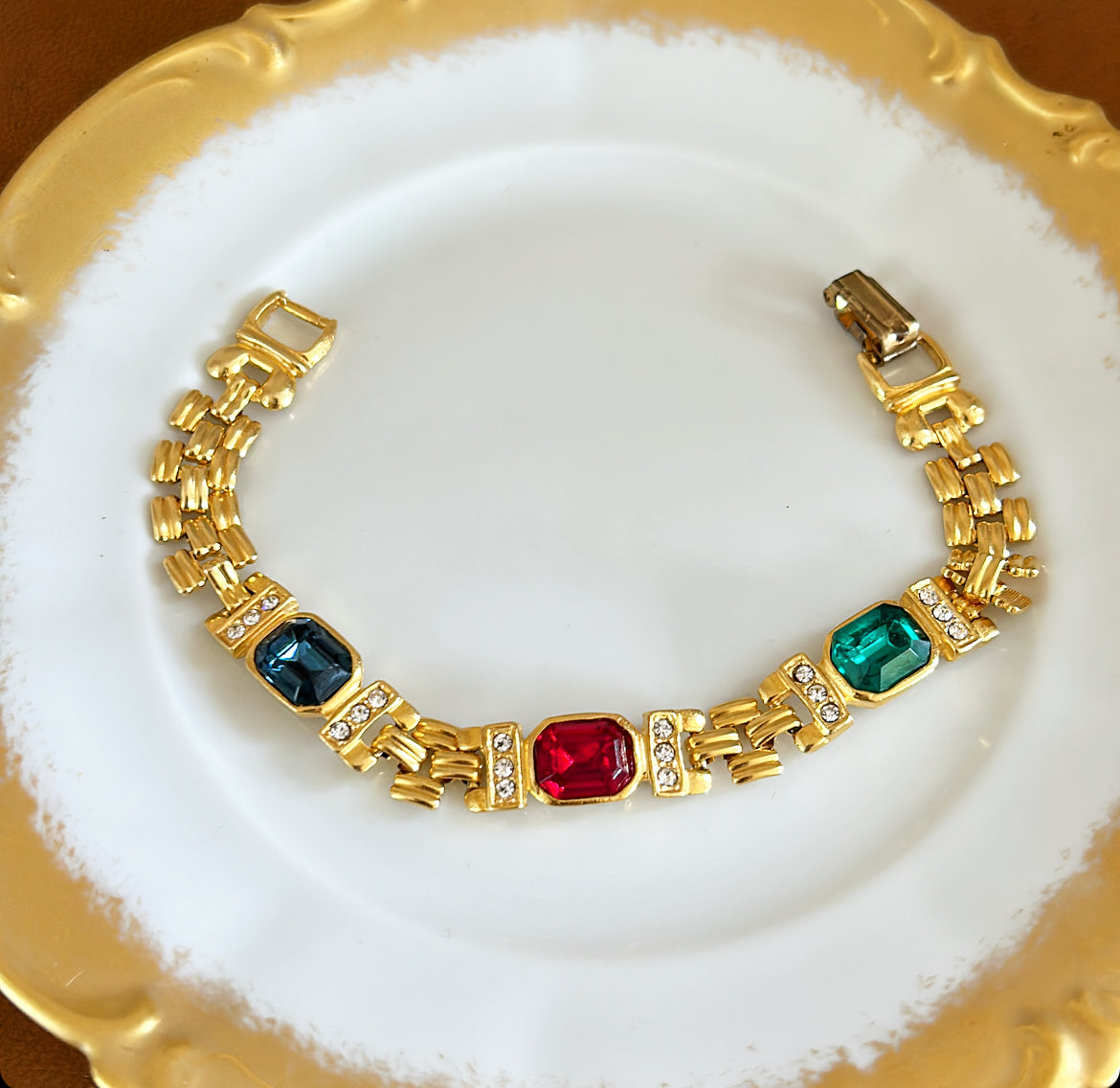 Vintage 90s hood link Metal bracelet