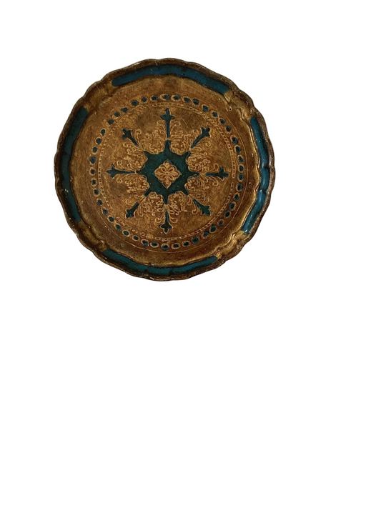 LS - Vintage Florentine Tray