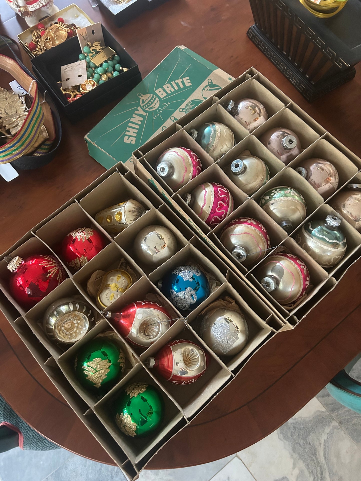 Vintage Glass Ornaments