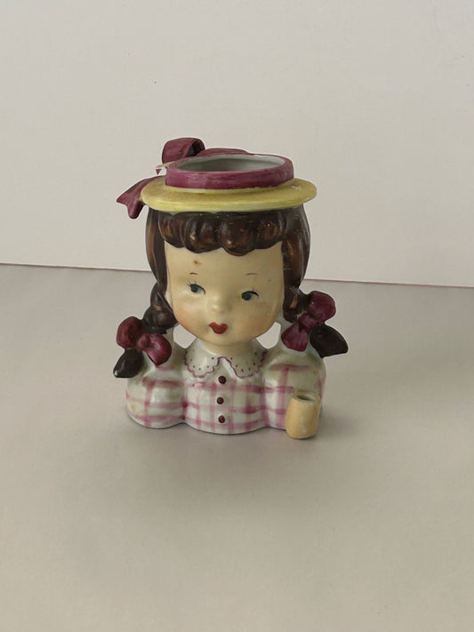 Custom - Lady Head Base - Plus Tree - Pigtails - Little Girl