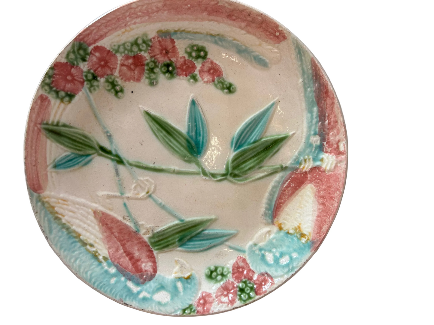 French Majolica Plate