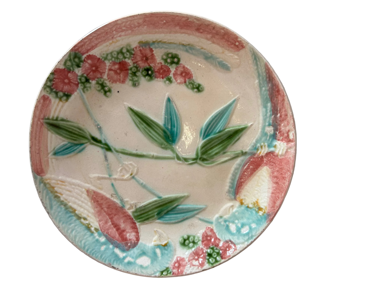 French Majolica Plate