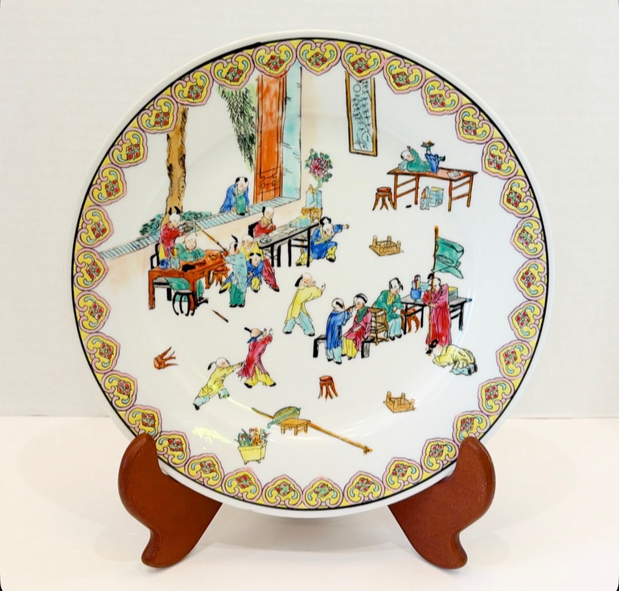 Chinoiserie Export Plate