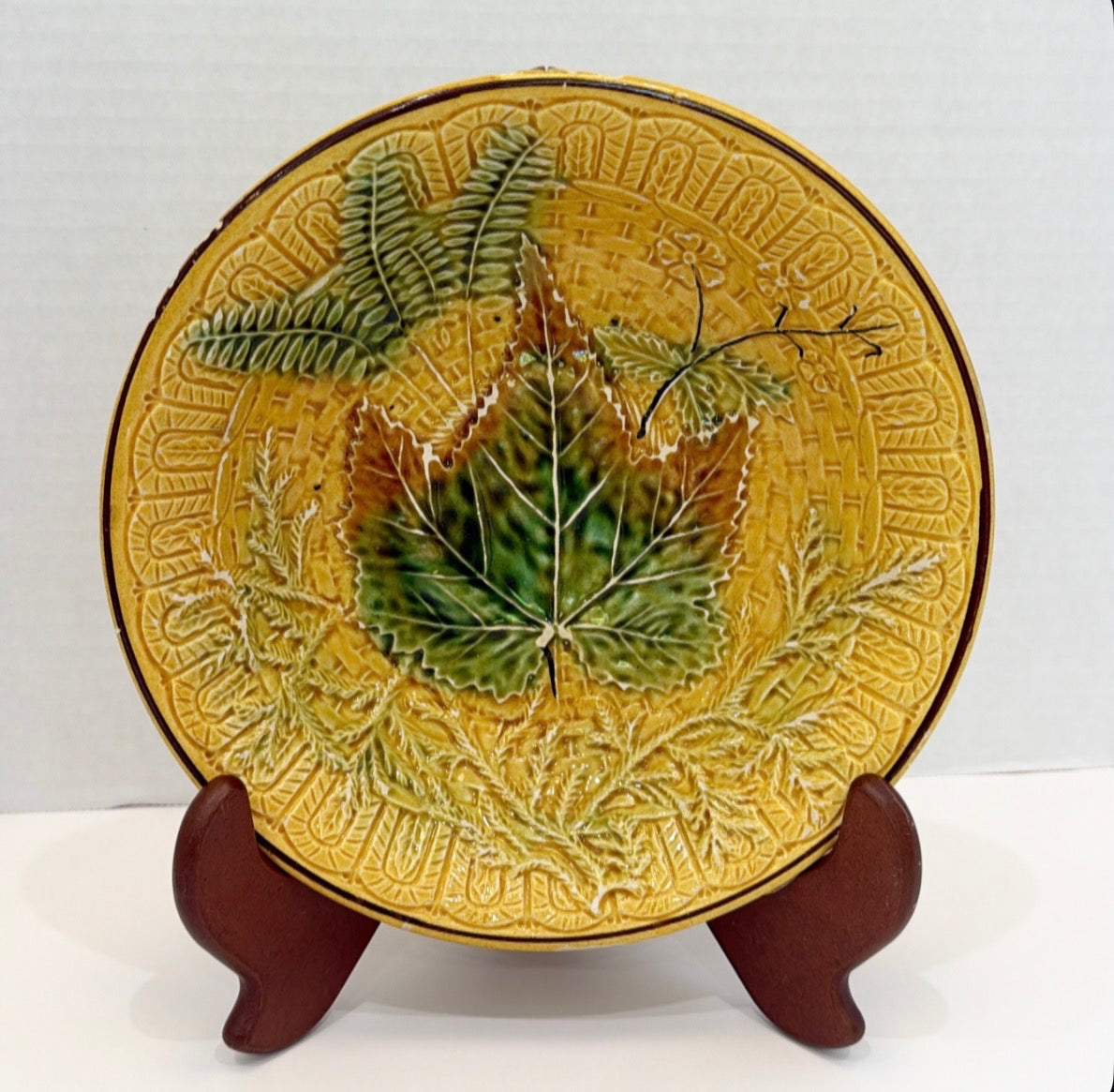 Majolica Shallow Bowl - From the South of France