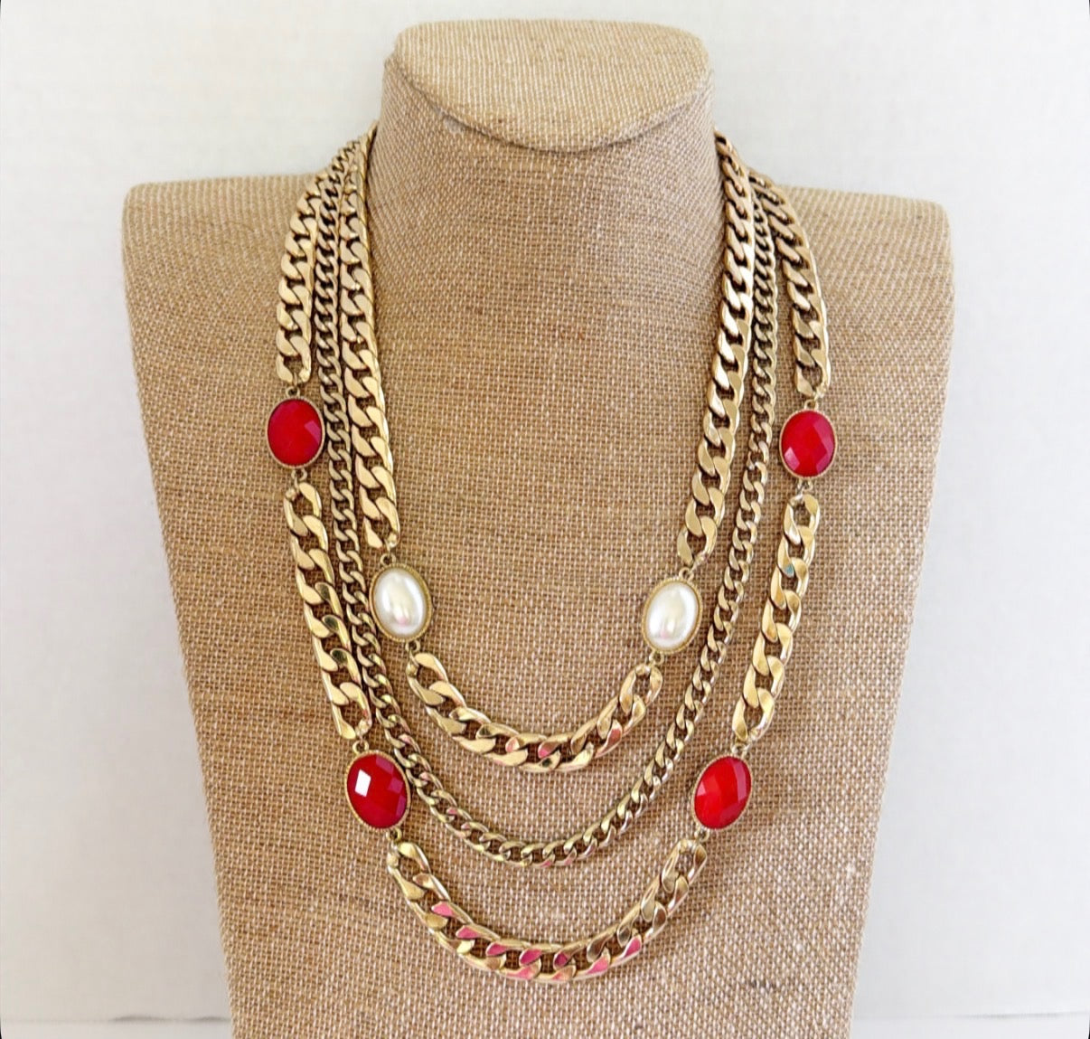 Vintage designer style necklace.