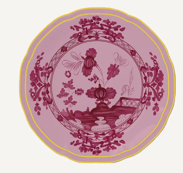 Pink Chinoiserie - Ceramic Plates - Set of 4
