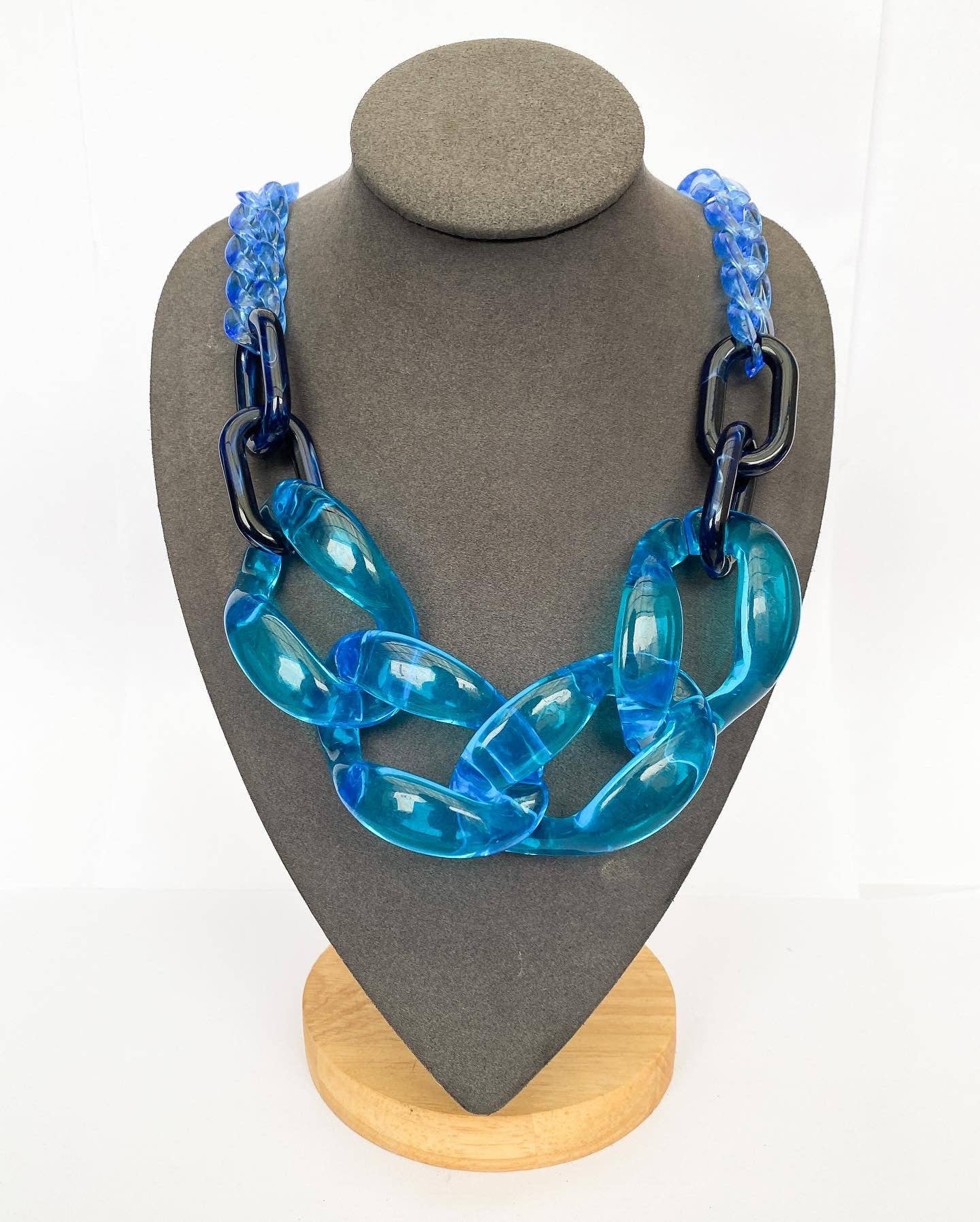 Infinite Colors Necklace - Blue Navy