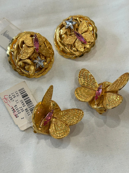 Gold Circle Earrings